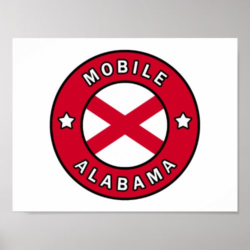 Mobile Alabama Poster