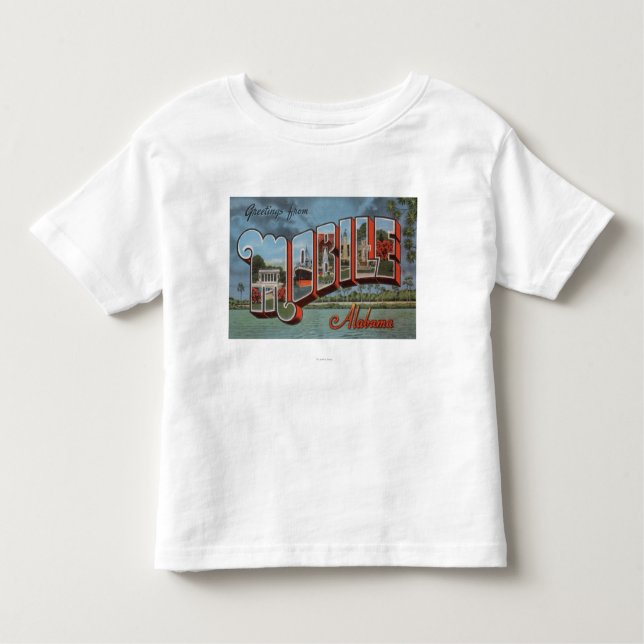 Mobile, Alabama (River Scene) Toddler T-shirt (Front)