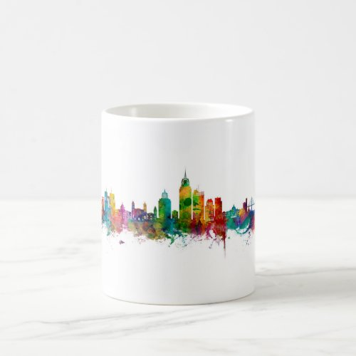 Mobile Alabama Skyline Coffee Mug