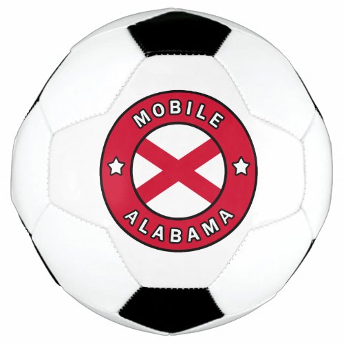 Mobile Alabama Soccer Ball