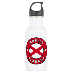 Mobile Alabama Stainless Steel Water Bottle