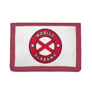 Mobile Alabama Trifold Wallet