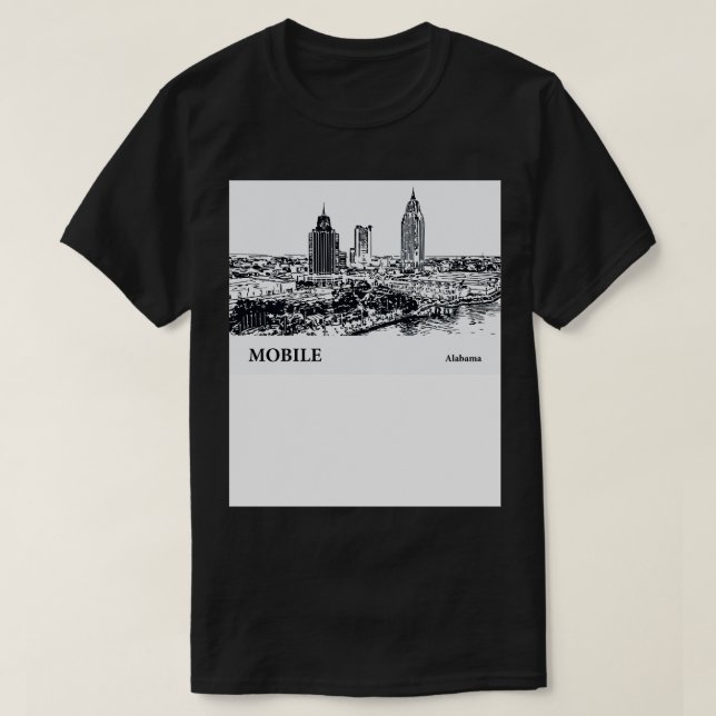 Mobile Alabama TShirt 4 (Design Front)