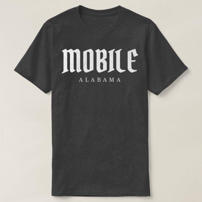 Mobile Alabama TShirt 5 (Design Front)
