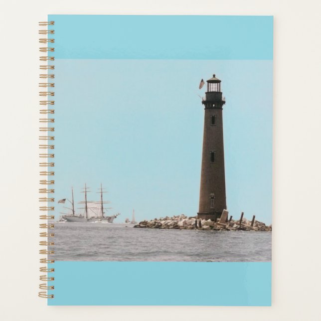 Mobile Bay Meets the Breeze: Sand Island’s Light Planner (Front)