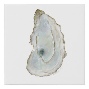 Mobile Bay Oyster-1 Faux Canvas Print