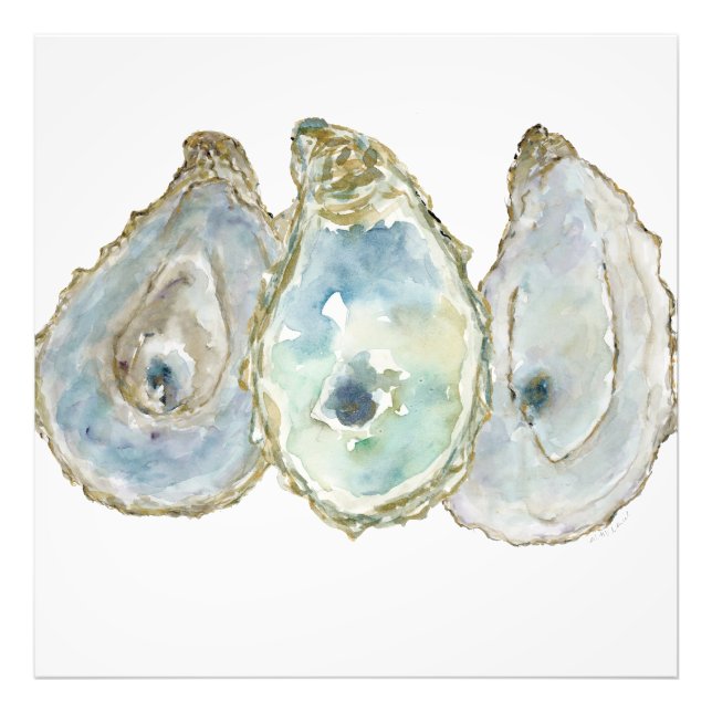 Mobile Bay Oysters-3 Photo Print (Front)