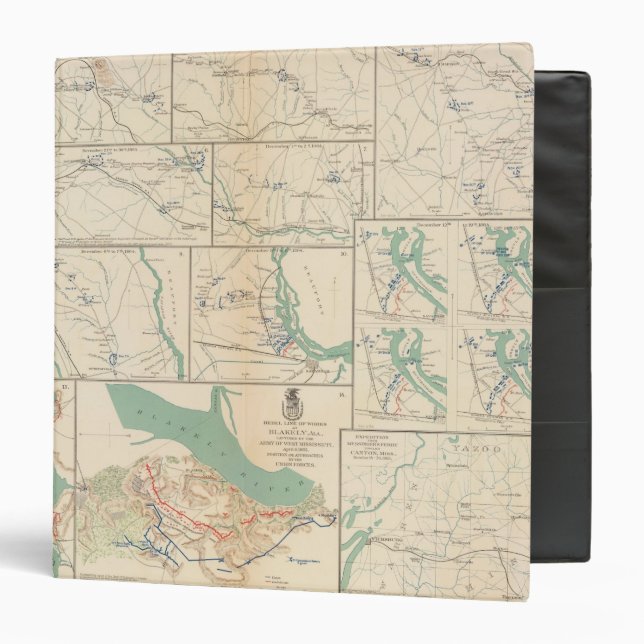 Mobile, Blakely, Messinger's Ferry-Canton Binder (Front/Inside)