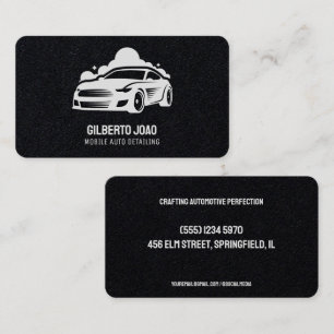 🧽 Mobile Car Detailing Premium Business Card