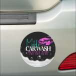 Mobile Car Wash Detailing Magnet<br><div class="desc">Business Cards with Car detailing business Car Wash Business</div>