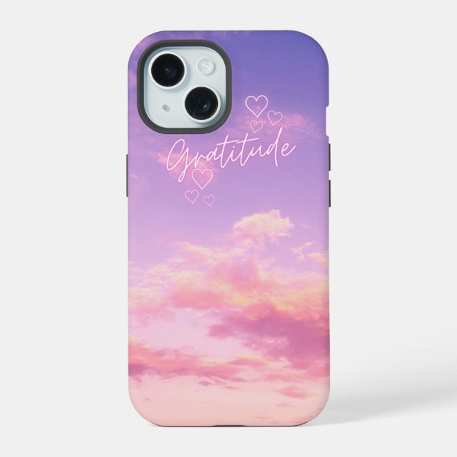 Mobile cause attitude iphone case (Back)
