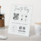 Mobile Checkout Scan QR Code Sign Small Business