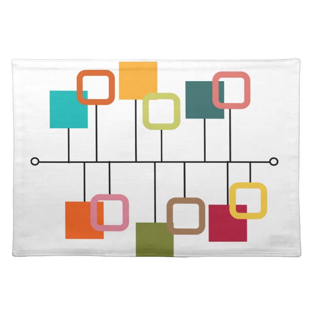 Mobile  cloth placemat (Front)