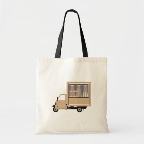 Mobile Coffee Van Vehicle Tote Bag