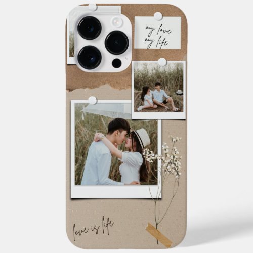 Mobile cover love is life netural 