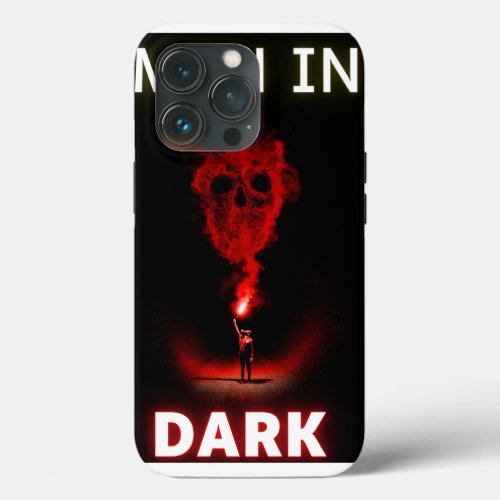 Mobile cover  man in dark 