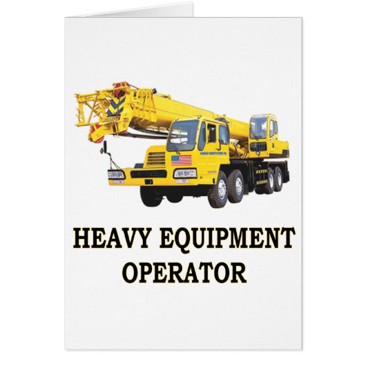 MOBILE CRANE CARDS (Front)