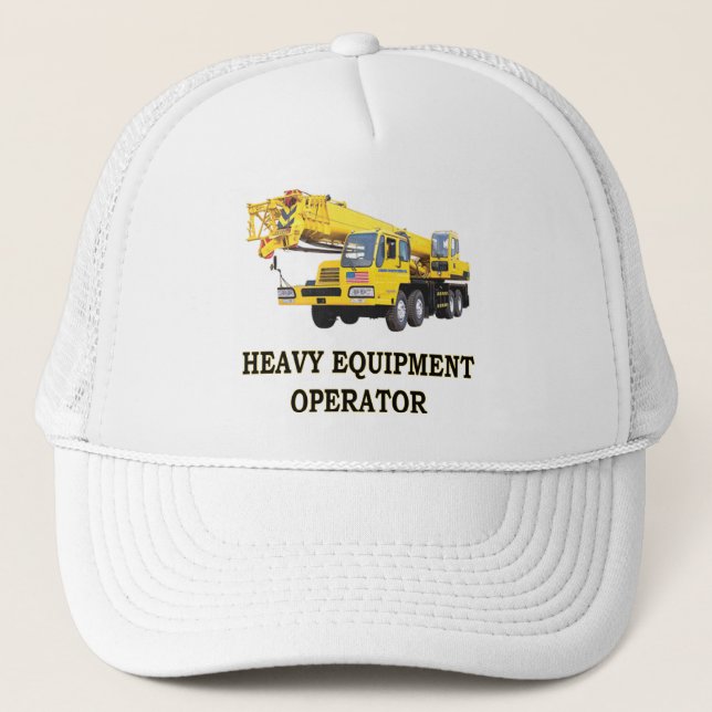 MOBILE CRANE TRUCKER HAT (Front)
