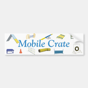 Mobile Crate Bumper Sticker