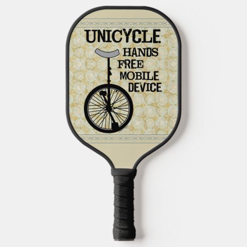 Mobile Device Bold Pickleball Paddle