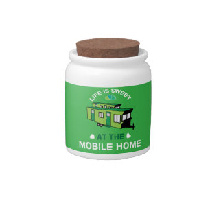 Mobile Homes Static Caravans New Home Retire Candy Jar