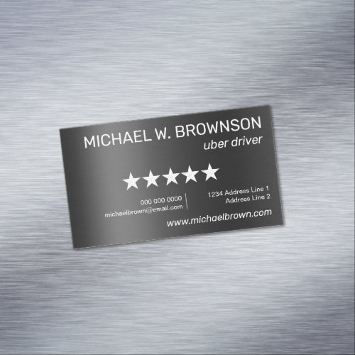 Mobile Independent Driver Business Card Magnet