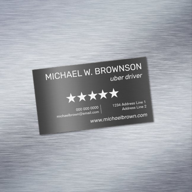 Mobile Independent Driver Business Card Magnet
