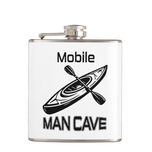 Mobile Man Cave Kayak Flask