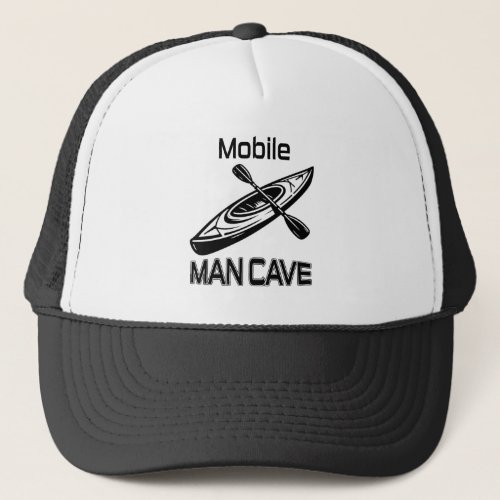 Mobile Man Cave Kayak Trucker Hat
