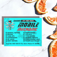 Mobile Mechanic Auto Repair Custom Yard Car Magnet