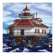 Mobile Middle Bay lighthouse