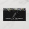 Mobile Notary Quill Black Glitter 