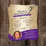 Mobile Notary Service Purple & Gold Photo Flyer