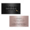 Mobile Notary Service Signature Black & Rose Gold