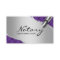 Mobile Notary Signing Agent Modern Purple & Silver