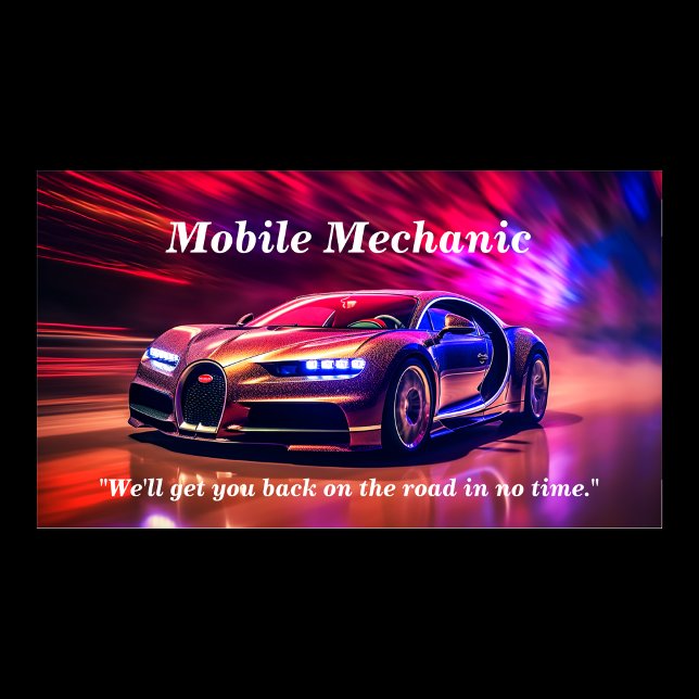 Mobile / Onsite Car Repair Business Card (Creator Uploaded)