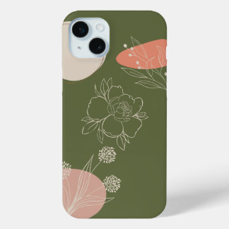 mobile phone boho-style iPhone 15 plus case