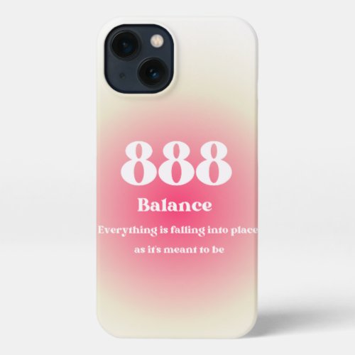 Mobile phone case with Angel Number 888