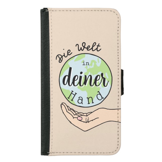 mobile samsung galaxy wallet case (Front)