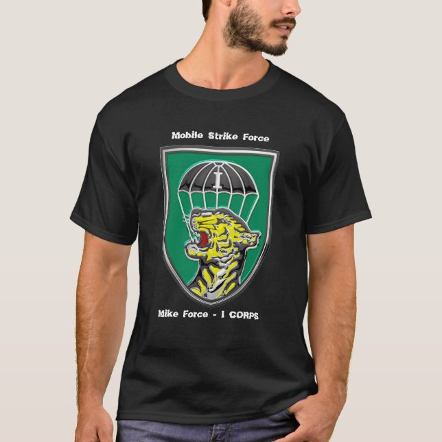 Mobile Strike Force Mike Force - I Corps T-Shirt (Front)