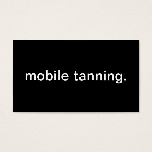 Mobile Tanning (Front)