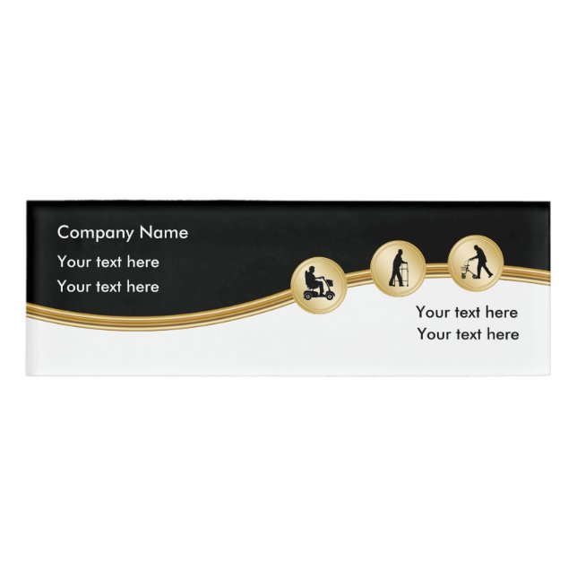Mobility Business Employee Name Badges (Front)