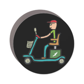 Mobility Scooter Car Magnet