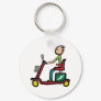 Mobility Scooter Keychain