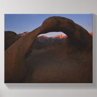 Mobius Arch Alabama Hills Canvas Photo Tile