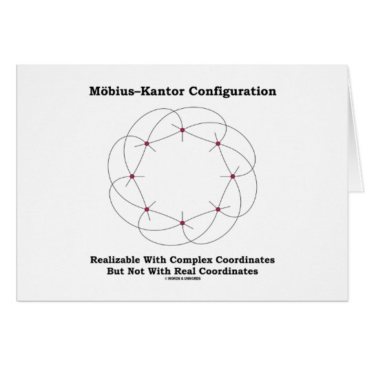 Möbius–Kantor Configuration Realizable Complex Cards (Front Horizontal)
