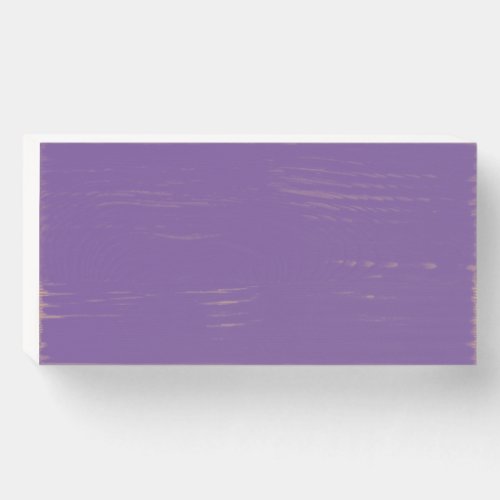 MobsterOpera MauveSoft Purple Wooden Box Sign