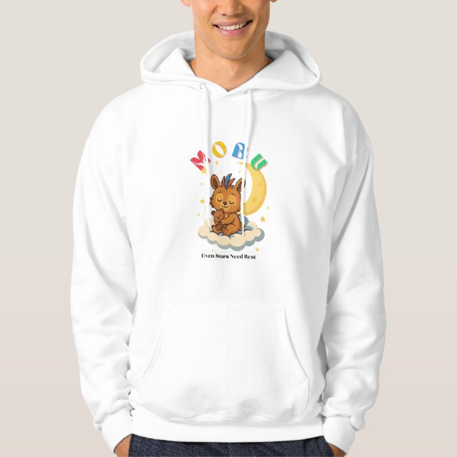MoBu – Even Stars Need Rest Hoodie (Front)