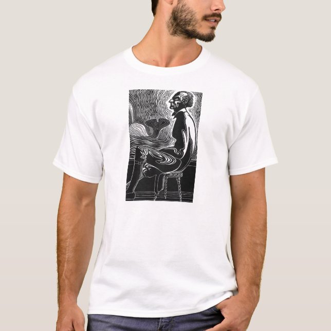 Moby Dick Captain Ahab T-Shirt (Front)