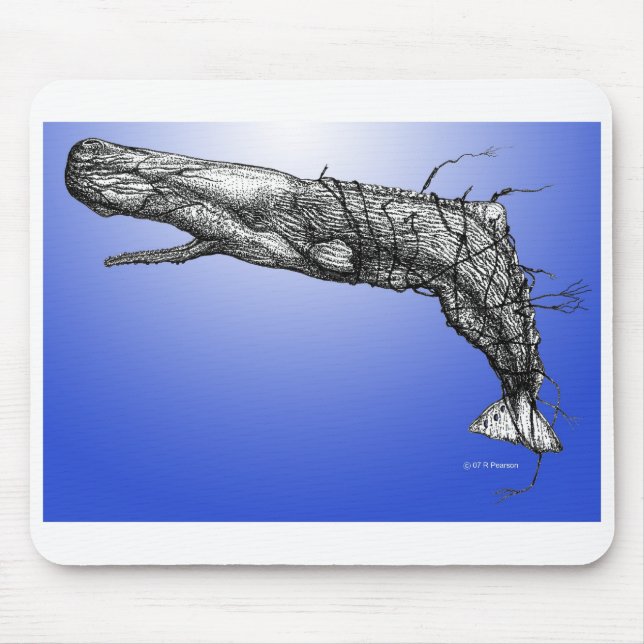 Moby Dick Mousepad (Front)